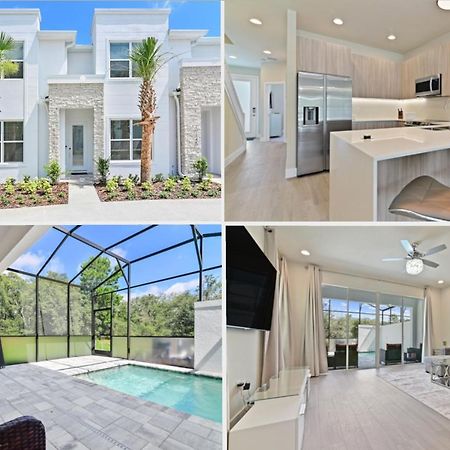 New 2022 Spacious&Tranquil Townhouse Near Disney - 4Br - 3Fb オーランド エクステリア 写真
