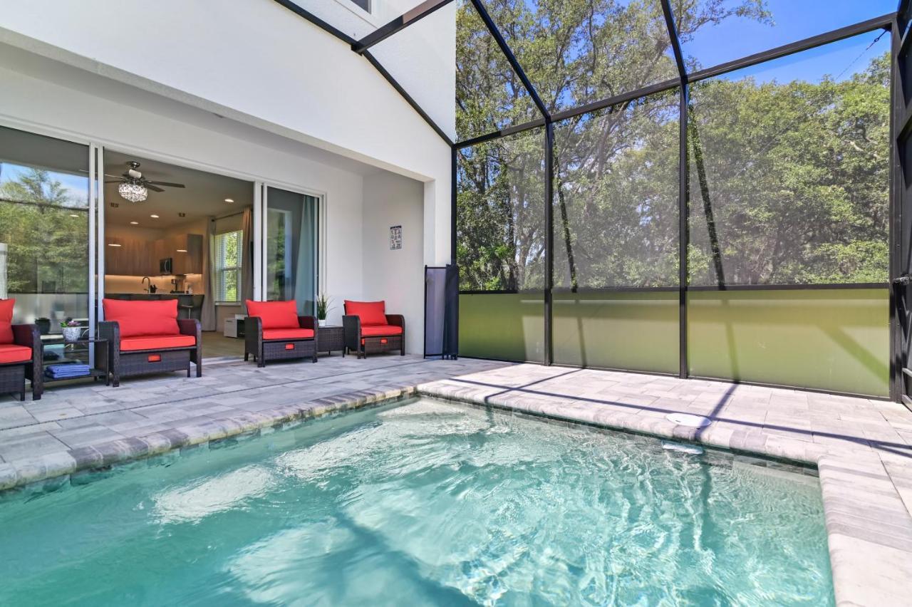 New 2022 Spacious&Tranquil Townhouse Near Disney - 4Br - 3Fb オーランド エクステリア 写真
